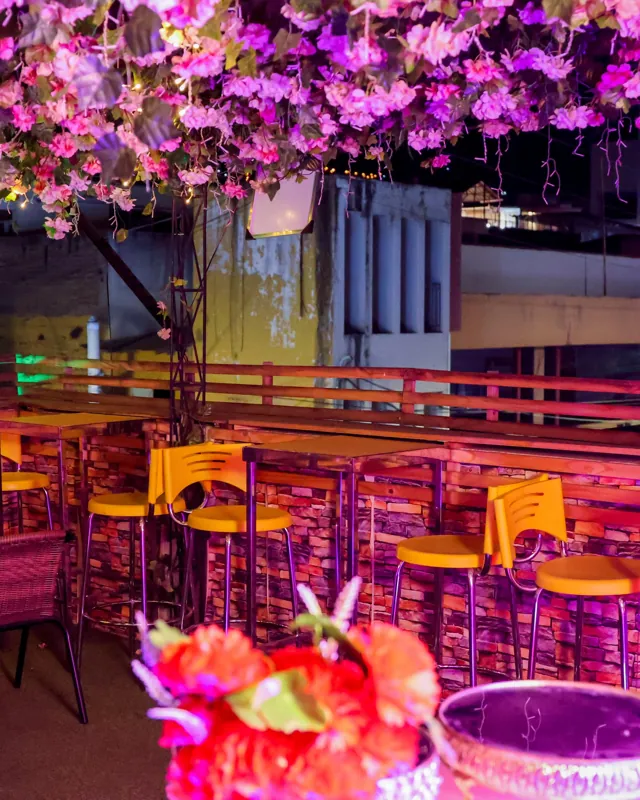 La barra del rooftop